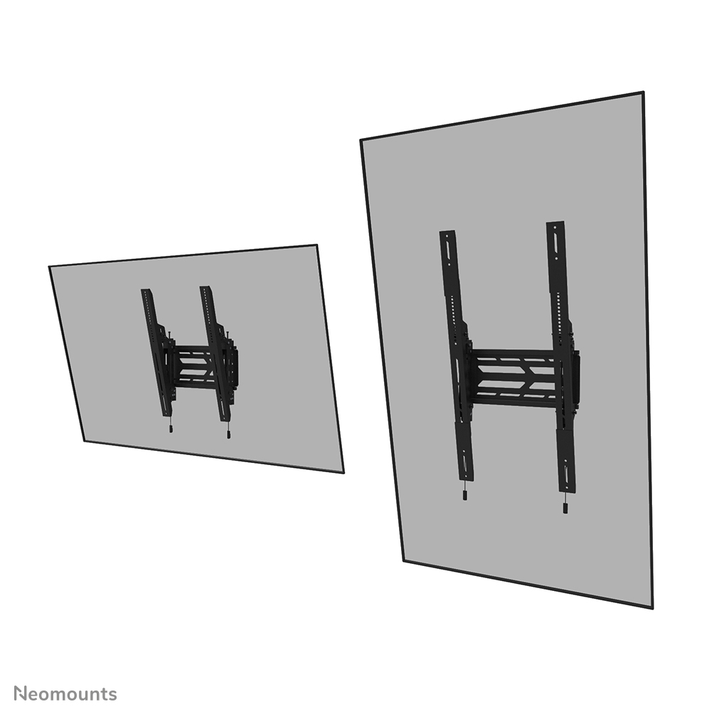 Neomounts WL35S-950BL19 Schwerlast-Wandhalterung 55-110" - neigbar - abschließbar - Quer- und Hochformat